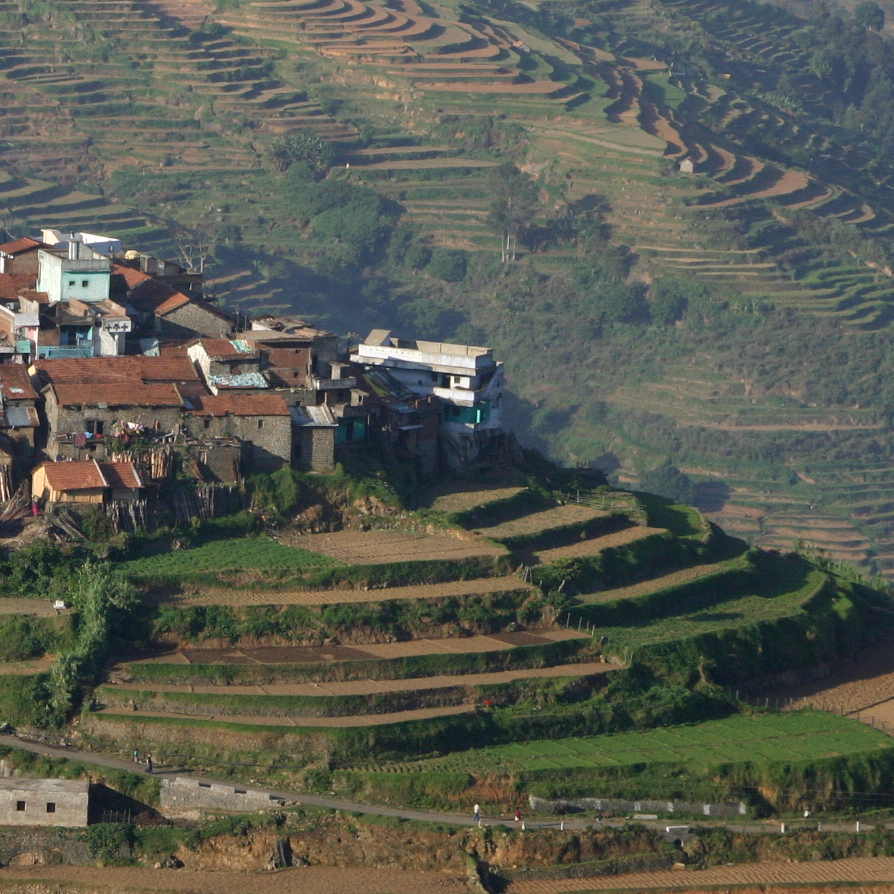 Manavannur village, Palni hills, Tamil Nadu, India